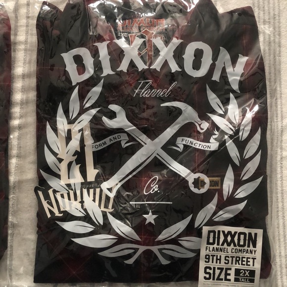 Dixxon 9th st flannel BNIB - Picture 11 of 11